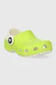 Παιδικές παντόφλες Crocs GLOW IN THE DARK πράσινο