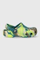 Dětské pantofle Crocs 207464 zelená SS23