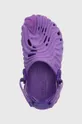 fialová Dětské pantofle Crocs Salehe Bembury x The Pollex Clog