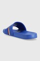 Obuwie Tommy Hilfiger klapki CORPORATE FLAG POOL FM0FM04613 niebieski