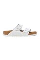 Kožené šľapky Birkenstock Arizona biela 1025048