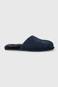 Copati iz semiša UGG Scuff loungewear mornarsko modra 1101111.DEOC