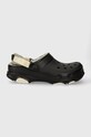 Crocs ciabatte slide Alle Terrain Lined Clog nero 207936.001
