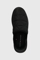 Tommy Hilfiger kapcie HILFIGER WARM HYBRID HOMESLIPPER czarny FM0FM04772