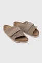 Birkenstock papuci din piele Gamba: Piele intoarsa Interiorul: Piele intoarsa Talpa: Material sintetic