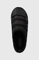 Calvin Klein Jeans kapcie HOME SLIPPER LACING czarny YM0YM00841