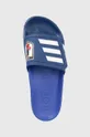 голубой Шлепанцы adidas