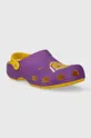 Crocs sliders NBA Los Angeles Lakers Classic Clog Uppers: Synthetic material Inside: Synthetic material Outsole: Synthetic material