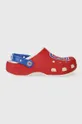 Παντόφλες Crocs NBA LA Clippers Classic Clog κόκκινο
