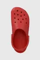 czerwony Crocs klapki Classic