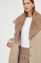 Bruuns Bazaar płaszcz z domieszką wełny BBW3571