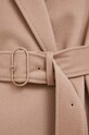 Vlnený kabát Calvin Klein K20K205496 ružová