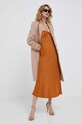 Calvin Klein palton de lana roz K20K205670