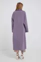 Μάλλινο παλτό διπλής όψης Calvin Klein Γυναικεία