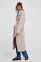 Μάλλινο παλτό διπλής όψης Calvin Klein  100% Μαλλί