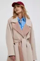 Μάλλινο παλτό διπλής όψης Calvin Klein