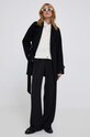 Tommy Hilfiger płaszcz wełniany WW0WW39408 czarny AW23