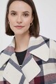 Tommy Hilfiger kurtka wełniana beżowy WW0WW39409