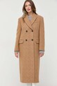 Îmbrăcăminte Pinko palton de lana 101874.Y82W maro