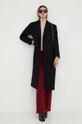 Pinko płaszcz wełniany 101874.Y82W czarny AW23