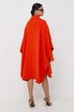 Odzież Pinko poncho wełniane 101617.Y7DY pomarańczowy