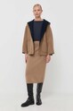 Odjeća Dvostrana vunena jakna Weekend Max Mara 2350860439600 mornarsko plava