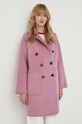 Вовняне двостороннє пальто MAX&Co. 70140123 барвистий AW23