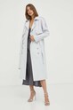 Trench kabát Patrizia Pepe 8O0079.A301 šedá AW23