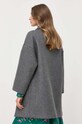 Odzież Red Valentino płaszcz wełniany 3R3CA1594H5 szary