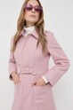 Red Valentino płaszcz wełniany 3R3CAG14497