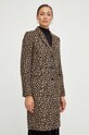 MICHAEL Michael Kors palton din lana MF3207UA4C maro AW23