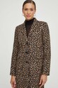 MICHAEL Michael Kors palton din lana maro MF3207UA4C