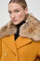 MICHAEL Michael Kors geaca de lana portocaliu MF320B6F8P