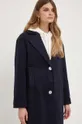 σκούρο μπλε Μάλλινο παλτό Armani Exchange