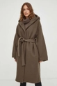 Samsoe Samsoe wool coat Insole: 100% Cotton Main: 75% Wool, 25% Polyamide