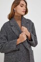 Шерстяное пальто Weekend Max Mara 2350160533600 серый