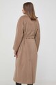 Odzież Weekend Max Mara płaszcz wełniany 2350161233600 brązowy