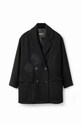 Desigual palton 23WWEW27 negru