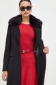Παλτό από μείγμα μαλλιού Guess W3BL20.WFIH2