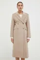 beige Notes du Nord cappotto in lana