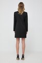 Îmbrăcăminte Luisa Spagnoli rochie din lana 540186 negru