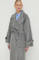 grigio Luisa Spagnoli cappotto in lana