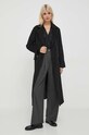 Pepe Jeans cappotto in lana MADISON PL402254.999 nero AW23