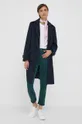 Pepe Jeans cappotto in lana Nica blu navy