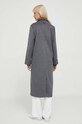 Abbigliamento Pepe Jeans cappotto in lana Madison PL402254.975 grigio