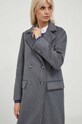 Pepe Jeans cappotto in lana Madison grigio PL402254.975