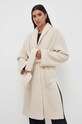 Μάλλινο παλτό Max Mara Leisure 2339060136600 μπεζ AW23