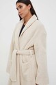 Μάλλινο παλτό Max Mara Leisure μπεζ 2339060136600