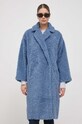 Deha płaszcz D93551.87515 niebieski AW23