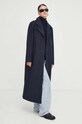 Kabát s příměsí vlny Résumé nezateplené námořnická modř 19321057
